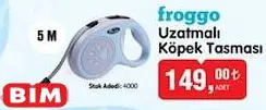Froggo Uzatmalı Köpek Tasması 5 m Froggo Uzatmalı Köpek Tasması 5 m