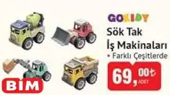 Gokidy Oyuncak Sök Tak İş Makinaları Gokidy Oyuncak Sök Tak İş Makinaları