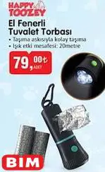 Happy Toozey El Fenerli Tuvalet Torbası Happy Toozey El Fenerli Tuvalet Torbası