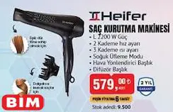 Heifer Saç Kurutma Makinesi Heifer Saç Kurutma Makinesi
