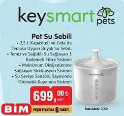Keysmart Pets Pet Su Sebili Keysmart Pets Pet Su Sebili
