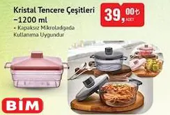 Kristal Tencere Çeşitleri 1200 ml Kristal Tencere Çeşitleri 1200 ml