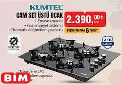 Kumtel Cam Set Üstü Ocak Kumtel Cam Set Üstü Ocak