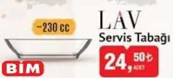 Lav Servis Tabağı 230 cc Lav Servis Tabağı 230 cc