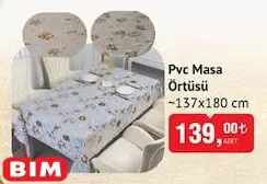Pvc Masa Örtüsü 137x180 cm Pvc Masa Örtüsü 137x180 cm