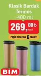 Relax Klasik Bardak Termos 400 ml Relax Klasik Bardak Termos 400 ml
