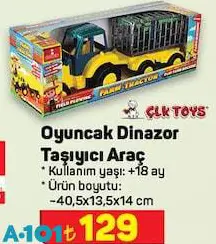 Çlk Toys Oyuncak Dinazor Taşıyıcı Araç Çlk Toys Oyuncak Dinazor Taşıyıcı Araç