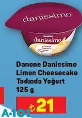 Danone Danissimo Limon Cheesecake Tadında Yoğurt 125 g Danone Danissimo Limon Cheesecake Tadında Yoğurt 125 g