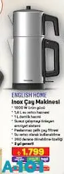 English Home Inox Çay Makinesi English Home Inox Çay Makinesi