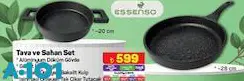 Essenso Tava ve Sahan Set 20+28 cm Essenso Tava ve Sahan Set 20+28 cm