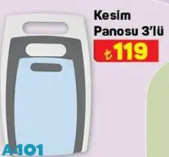 Kesim Panosu 3'lü Kesim Panosu 3'lü