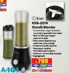 Kiwi KSB-2214 Standlı Blender Kiwi KSB-2214 Standlı Blender