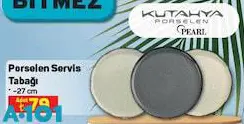 Kütahya Porselen Servis Tabağı 27 cm Kütahya Porselen Servis Tabağı 27 cm