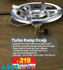 Orcamp Turbo Kamp Ocağı Orcamp Turbo Kamp Ocağı