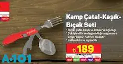 Orcamp Kamp Çatal-Kaşık Bıçak Seti Orcamp Kamp Çatal-Kaşık Bıçak Seti