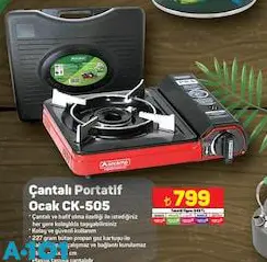Orcamp CK-505 Çantalı Portatif Orcamp CK-505 Çantalı Portatif