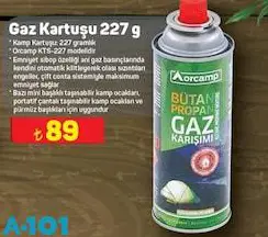 Orcamp Gaz Kartuşu 227 g Orcamp Gaz Kartuşu 227 g