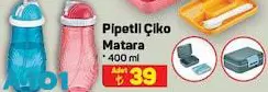 Pipetli Çiko Matara 400 ml Pipetli Çiko Matara 400 ml