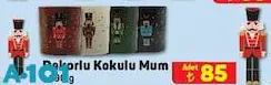 Rakle Dekorlu Kokulu Mum 190 g Rakle Dekorlu Kokulu Mum 190 g