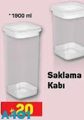 Saklama Kabı 1900 ml Saklama Kabı 1900 ml