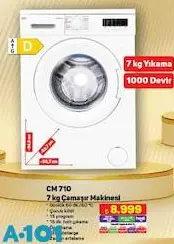 Seg CM 710 7 kg Çamaşır Makinesi Seg CM 710 7 kg Çamaşır Makinesi
