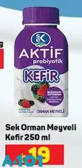 Sek Orman Meyveli Kefir 250 ml Sek Orman Meyveli Kefir 250 ml