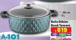 Taç Bella Döküm Basık Tencere 26 cm Taç Bella Döküm Basık Tencere 26 cm