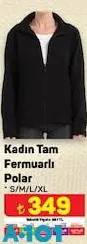 Tam Fermuarlı Polar Kadın Tam Fermuarlı Polar Kadın