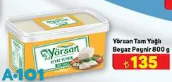 Yörsan Tam Yağlı Beyaz Peynir 800 g Yörsan Tam Yağlı Beyaz Peynir 800 g