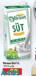 Yörsan Süt 1 l %0.5 Yağlı Yörsan Süt 1 l %0.5 Yağlı