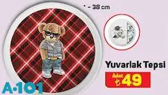 Yuvarlak Tepsi 38 cm Yuvarlak Tepsi 38 cm
