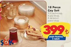 18 Parça Çay Seti 18 Parça Çay Seti