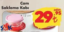 Cam Saklama Kabı 12 cm Cam Saklama Kabı 12 cm