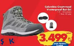 Columbia Crestvvood Vvaterproof Bot Gri Columbia Crestvvood Vvaterproof Bot Gri