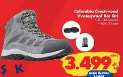 Columbia Crestvvood Vvaterproof Bot Gri Columbia Crestvvood Vvaterproof Bot Gri
