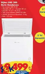 Dijitsu DSD 200 Derin Dondurucu Dijitsu DSD 200 Derin Dondurucu