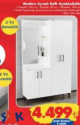 Garaj Home Modern Aynalı Raflı Ayakkabılık Garaj Home Modern Aynalı Raflı Ayakkabılık