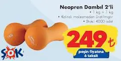 Neopren Dambıl 2'li Neopren Dambıl 2'li