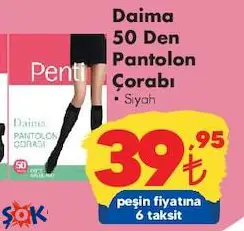 Penti Daima 50 Den Pantolon Çorabı Penti Daima 50 Den Pantolon Çorabı