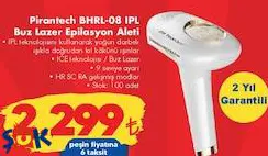 Pirantech BHRL-08 IPL Buz Lazer Epilasyon Aleti Pirantech BHRL-08 IPL Buz Lazer Epilasyon Aleti