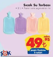 Sıcak Su Torbası 2 L Sıcak Su Torbası 2 L
