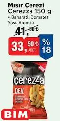 Çerezza Baharatlı Domates Soslu Mısır Çerezi 150 g