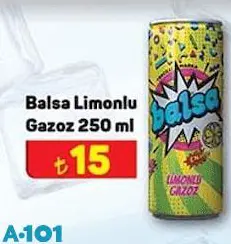 Balsa Limonlu Gazoz 250 ml Balsa Limonlu Gazoz 250 ml
