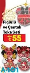Figürlü ve Çantalı Toka Seti Figürlü ve Çantalı Toka Seti