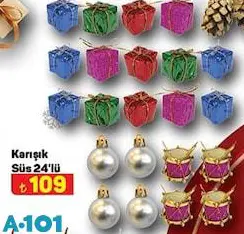 Karışık Süs 24'lü Karışık Süs 24'lü