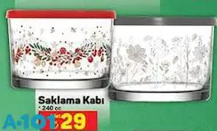 Lav Saklama Kabı 240 cc Lav Saklama Kabı 240 cc