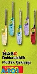 Mask Doldurulabilir Mutfak Çakmağı Mask Doldurulabilir Mutfak Çakmağı