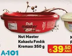 Nut Master Kakaolu Fındık Kreması 350 g Nut Master Kakaolu Fındık Kreması 350 g