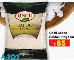 Öncü Gönen Baldo Pirinç 1 kg Öncü Gönen Baldo Pirinç 1 kg