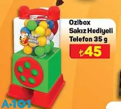 Ozibox Sakız Hediyeli Telefon 35 g Ozibox Sakız Hediyeli Telefon 35 g